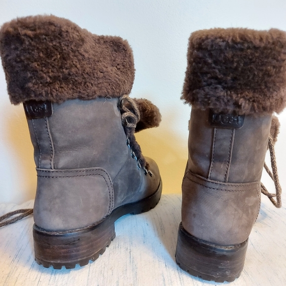 Ugg shearling hiking boots - Picture 3 of 5